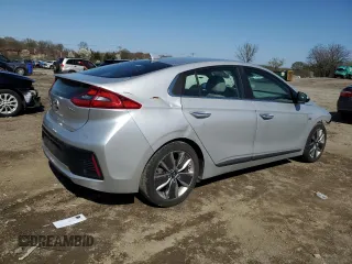 2018 Hyundai Ioniq Limited with VIN KMHC05LCXJU097276, listed as a Copart auction lot 51117795 with 73,779 mi miles and Salvage title. Bid and sale history available at DreamBid. Image 3.