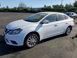 2019 Nissan Sentra SV with VIN 3N1AB7APXKY349178, listed as a Copart auction lot 52045215 with 57,522 mi miles and Salvage Title. Bid and sale history available at DreamBid. Image 1.