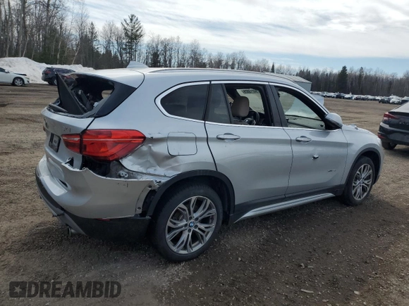 2016 BMW X1 xDrive28i with VIN WBXHT3C3XG5E49609, listed as a Copart auction lot 50213825 with Not Provided miles and Salvage Title. Bid and sale history available at carsss.com. Image 3.