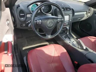 2005 Mercedes-Benz SLK-Class with VIN WDBWK56F85F041220, listed as a Copart auction lot 76470624 with 111,081 mi miles and Salvage Title. Bid and sale history available at carsss.com. Image 8.