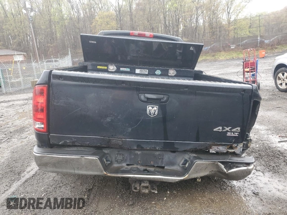 2006 Dodge 1500 ST with VIN 1D7HU18N26J126740, listed as a Copart auction lot 51747345 with 165,521 mi miles and Salvage Title. Bid and sale history available at carsss.com. Image 6.