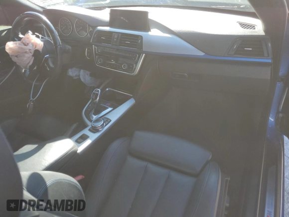 2014 BMW 4 Series 435i with VIN WBA3T3C57EJ876494, listed as a Copart auction lot 80781524 with 49,541 mi miles and Salvage title. Bid and sale history available at DreamBid. Image 8.