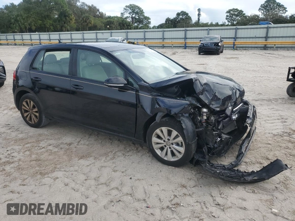 2021 Volkswagen Golf TSI z VIN 3VWG57AU2MM007509, wystawiony jako Copart lot #80248024 z przebiegiem 19 278 mil mil oraz Nie do naprawy • Non repairable. Historia ofert i sprzedaży dostępna na DreamBid. Obrazek 4.