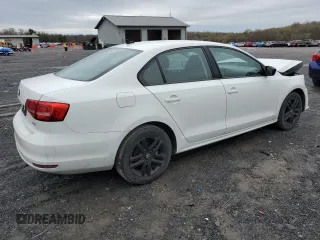 2015 Volkswagen Jetta S with VIN 3VW1K7AJ7FM223203, listed as a Copart auction lot 51891325 with 134,544 mi miles and Salvage title. Bid and sale history available at DreamBid. Image 3.