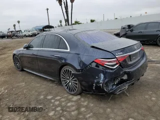 2022 Mercedes-Benz S 500 z VIN W1K6G6DB5NA110800, wystawiony jako Copart lot #48789035 z przebiegiem Nie podano mil oraz Szkoda całkowita • Salvage title. Historia ofert i sprzedaży dostępna na DreamBid. Obrazek 2.