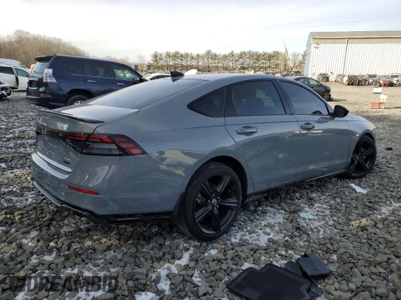 2023 Honda Accord Sport-L with VIN 1HGCY2F7XPA029517, listed as a Copart auction lot 63848945 with 51,195 mi miles and Salvage title. Bid and sale history available at DreamBid. Image 3.