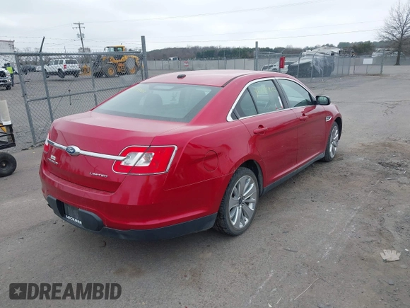 2011 Ford Taurus Limited with VIN 1FAHP2FW7BG124983, listed as a IAAI auction lot 41794287 with 125,969 mi miles and . Bid and sale history available at carsss.com. Image 4.