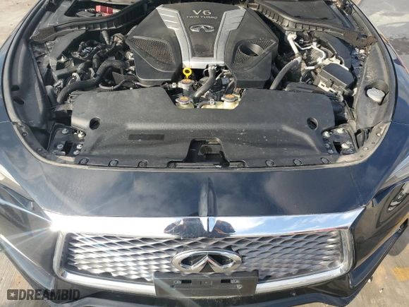 2018 Infiniti Q60 3.0t LUXE with VIN JN1EV7EK6JM340728, listed as a Copart auction lot 44021385 with 80,129 mi miles and Clean Title. Bid and sale history available at carsss.com. Image 11.