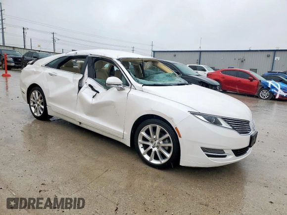 2015 Lincoln MKZ Hybrid with VIN 3LN6L2LU1FR608013, listed as a Copart auction lot 51803105 with 160,372 mi miles and Non Repairable. Bid and sale history available at carsss.com. Image 4.