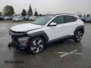 2024 Hyundai Kona Limited with VIN KM8HE3A30RU172951, listed as a Copart auction lot 48049935 with 2,064 mi miles and Salvage Title. Bid and sale history available at carsss.com. Image 1.