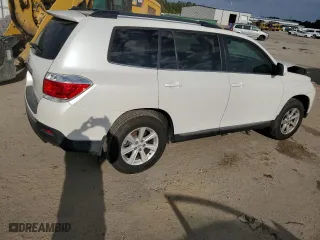 2013 Toyota Highlander with VIN 5TDZK3EH6DS111902, listed as a Copart auction lot 72780103 with 159,255 mi miles and Salvage Title. Bid and sale history available at carsss.com. Image 3.