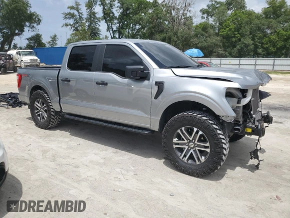 2023 Ford F-150 XL с VIN 1FTEW1EPXPKF94031, выставлен на аукционе Copart как лот 58540575 с пробегом 25 257 миль миль и Списание • Salvage title. История ставок и продаж доступна на DreamBid. Изображение 4.