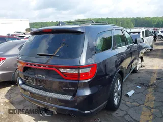 2016 Dodge Durango Limited with VIN 1C4RDHDG2GC432941, listed as a IAAI auction lot 42155364 with Not provided miles and . Bid and sale history available at DreamBid. Image 4.