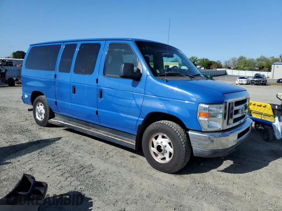 2014 Ford Econoline Cargo with VIN 1FMNE3BL0EDA57875, listed as a Copart auction lot 51648615 with 250,398 mi miles and Clean Title. Bid and sale history available at DreamBid. Image 4.