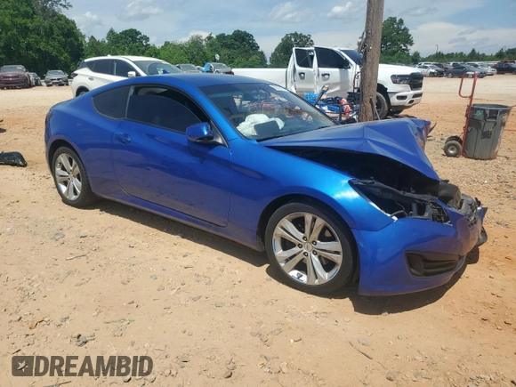 2010 Hyundai Genesis Coupe with VIN KMHHT6KD5AU014219, listed as a Copart auction lot 55022775 with 126,043 mi miles and Salvage title. Bid and sale history available at DreamBid. Image 4.