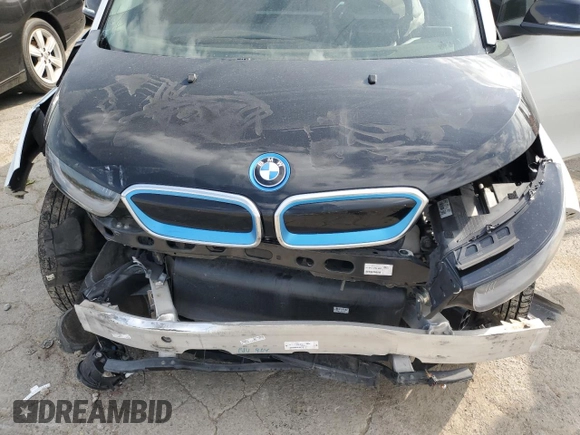2015 BMW i3 with VIN WBY1Z4C52FV500017, listed as a Copart auction lot 60081473 with 0 mi miles. Bid and sale history available at carsss.com. Image 12.