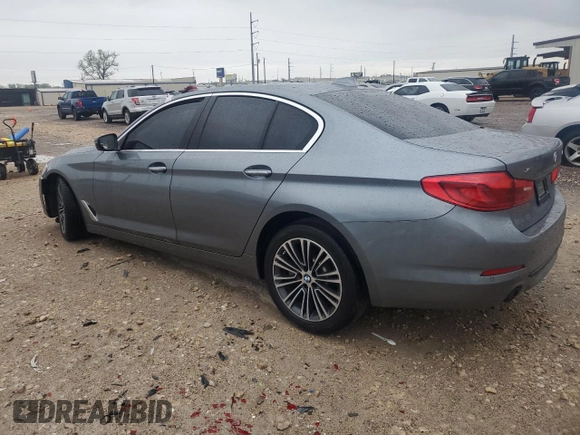 2017 BMW 5 Series 530i xDrive with VIN WBAJA7C37HWA70958, listed as a Copart auction lot 50803895 with 81,974 mi miles and Salvage Title. Bid and sale history available at carsss.com. Image 2.