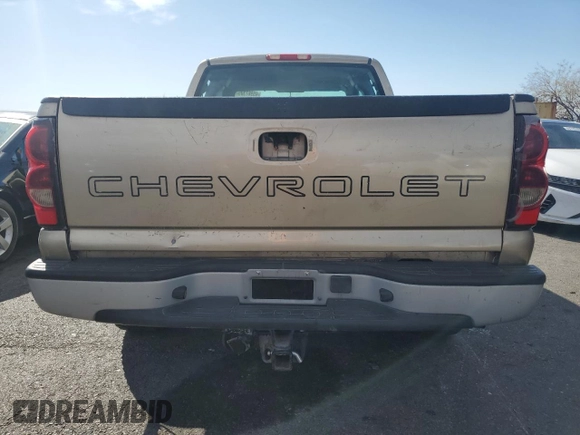 2005 Chevrolet Silverado 1500 Work Truck with VIN 1GCEC19X65Z302995, listed as a Copart auction lot 45987305 with 169,221 mi miles and Salvage Title. Bid and sale history available at DreamBid. Image 6.
