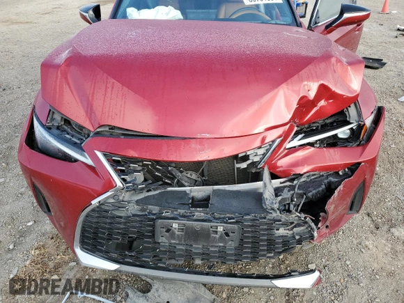 2022 Lexus IS with VIN JTHDA1D2XN5118601, listed as a Copart auction lot 86781894 with 59,375 mi miles and Salvage Title. Bid and sale history available at carsss.com. Image 12.