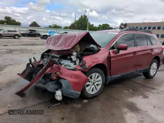 2015 Subaru Outback Premium with VIN 4S4BSACC4F3207251, listed as a Copart auction lot 58528705 with 100,433 mi miles and Salvage title. Bid and sale history available at DreamBid. Image 14.