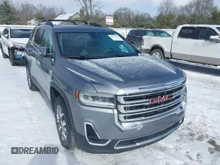2021 GMC Acadia SLE with VIN 1GKKNKLS0MZ186986, listed as a IAAI auction lot 41597643 with 53,672 mi miles and . Bid and sale history available at DreamBid. Image 1.