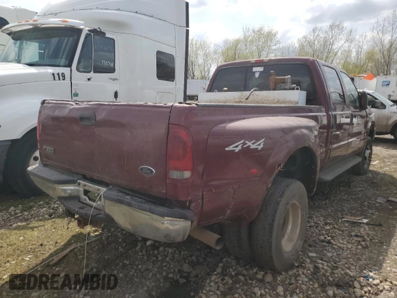 2004 Ford F-350 XL with VIN 1FTWW33P64EA21043, listed as a Copart auction lot 53885105 with Not Provided miles and Clean Title. Bid and sale history available at DreamBid. Image 3.