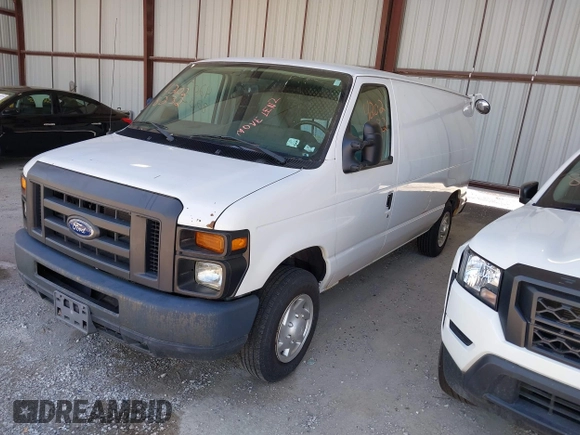 2014 Ford Econoline Cargo Commercial with VIN 1FTNE1EL7EDB06431, listed as a IAAI auction lot 42028232 with 175,707 mi miles. Bid and sale history available at carsss.com. Image 18.