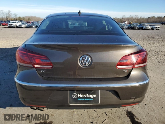 2017 Volkswagen CC 2.0T Sport with VIN WVWKP7AN3HE506444, listed as a Copart auction lot 37588594 with 84,540 mi miles. Bid and sale history available at carsss.com. Image 6.