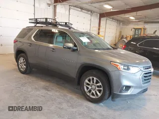2020 Chevrolet Traverse LT with VIN 1GNEVHKWXLJ228763, listed as a IAAI auction lot 42103548 with 89,533 mi miles and . Bid and sale history available at DreamBid. Image 1.