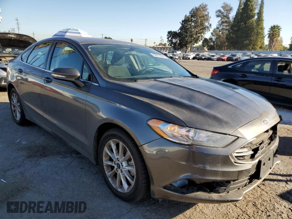 2017 Ford Fusion SE с VIN 3FA6P0H70HR268927, выставлен на аукционе Copart как лот 82872364 с пробегом 60 286 миль миль и Списание • Salvage title. История ставок и продаж доступна на DreamBid. Изображение 4.