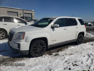 2017 GMC Terrain SLE with VIN 2GKALMEK3H6315329, listed as a Copart auction lot 46005445 with 46,904 mi miles and Non Repairable. Bid and sale history available at carsss.com. Image 1.