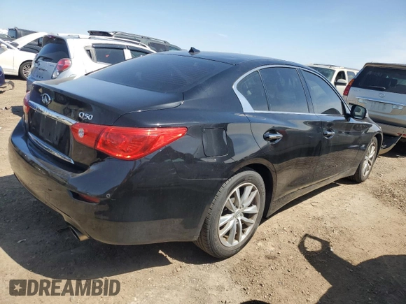 2017 Infiniti Q50 Premium с VIN JN1EV7AR5HM840909, выставлен на аукционе Copart как лот 52958685 с пробегом 72 164 миль миль и Списание • Salvage title. История ставок и продаж доступна на DreamBid. Изображение 3.
