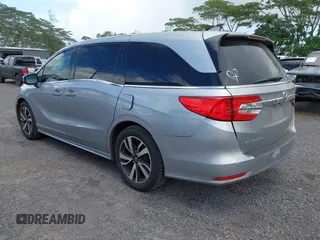 2019 Honda Odyssey Elite with VIN 5FNRL6H93KB077180, listed as a IAAI auction lot 41936408 with 75,168 mi miles and . Bid and sale history available at DreamBid. Image 3.