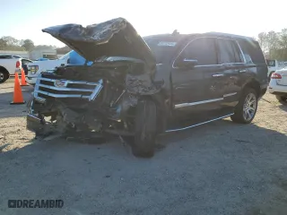 2018 Cadillac Escalade Luxury with VIN 1GYS3BKJXJR138217, listed as a Copart auction lot 86212934 with 0 mi miles and Salvage Title. Bid and sale history available at carsss.com. Image 1.