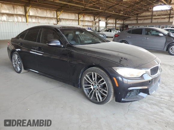 2015 BMW 4 Series 428i with VIN WBA4A9C54FGL86784, listed as a Copart auction lot 64073315 with 73,337 mi miles and Salvage title. Bid and sale history available at DreamBid. Image 4.