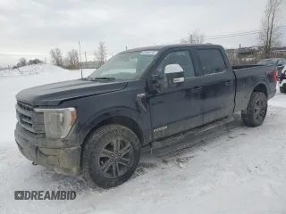 2022 Ford F-150 XL with VIN 1FTFW1ED1NFC41399, listed as a Copart auction lot 42542415 with 55,745 mi miles and Salvage Title. Bid and sale history available at carsss.com. Image 1.