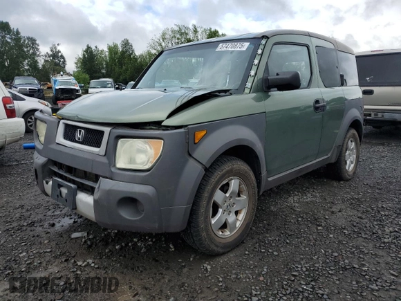 2003 Honda Element EX with VIN 5J6YH28533L042876, listed as a Copart auction lot 57470875 with 231,780 mi miles and Salvage title. Bid and sale history available at DreamBid. Image 1.