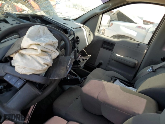 2007 Ford F-150 XL with VIN 1FTRF12227NA80070, listed as a Copart auction lot 51455095 with Not provided miles and Salvage title. Bid and sale history available at DreamBid. Image 8.