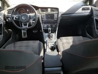 2017 Volkswagen Golf GTI S with VIN 3VW4T7AU6HM033285, listed as a Copart auction lot 77129054 with 55,781 mi miles and Salvage Title. Bid and sale history available at carsss.com. Image 8.