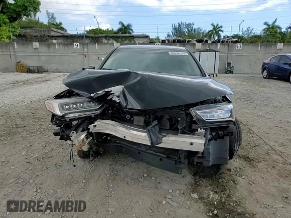 2018 Acura TLX Advance with VIN 19UUB3F70JA001115, listed as a Copart auction lot 46698185 with 71,444 mi miles and Salvage title. Bid and sale history available at DreamBid. Image 14.