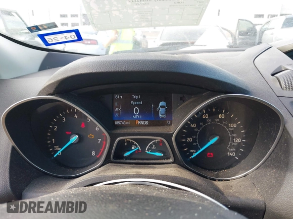 2017 Ford Escape S with VIN 1FMCU0F71HUB60300, listed as a IAAI auction lot 42690710 with 185,743 mi miles and . Bid and sale history available at DreamBid. Image 7.