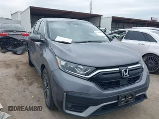 2020 Honda CR-V EX with VIN 5J6RW1H57LL004801, listed as a IAAI auction lot 41238043 with 70,997 mi miles. Bid and sale history available at carsss.com. Image 1.