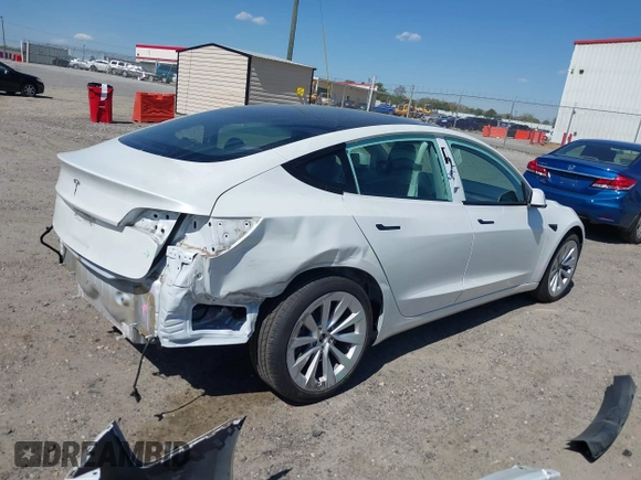 2023 Tesla Model 3 with VIN 5YJ3E1EA7PF592966, listed as a IAAI auction lot 41879794 with 13,423 mi miles and . Bid and sale history available at carsss.com. Image 4.
