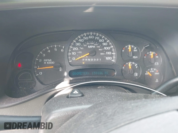 2006 Chevrolet Tahoe LS with VIN 1GNEC13V66R146232, listed as a IAAI auction lot 41446838 with 158,136 mi miles. Bid and sale history available at carsss.com. Image 7.