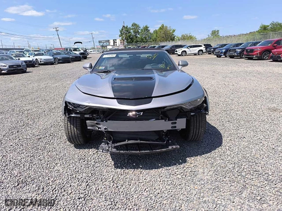 2024 Chevrolet Camaro 2SS with VIN 1G1FH3D75R0105375, listed as a Copart auction lot 72250154 with 3,367 mi miles and Salvage Title. Bid and sale history available at carsss.com. Image 5.