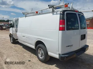 2016 Chevrolet Express Cargo with VIN 1GCWGBFF9G1287632, listed as a IAAI auction lot 42621435 with 61,701 mi miles and . Bid and sale history available at DreamBid. Image 3.