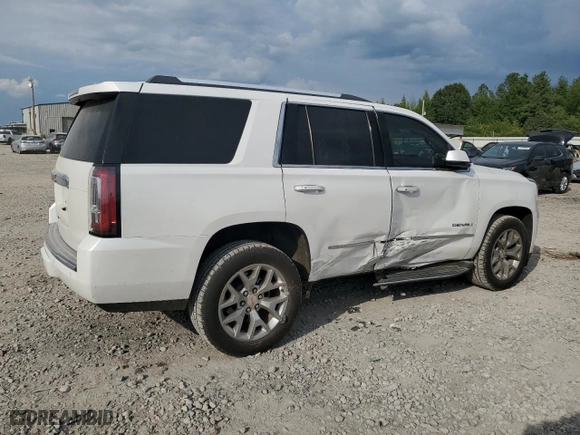 2016 GMC Yukon Denali with VIN 1GKS2CKJ4GR421515, listed as a Copart auction lot 72547064 with 106,315 mi miles and Salvage Title. Bid and sale history available at carsss.com. Image 3.