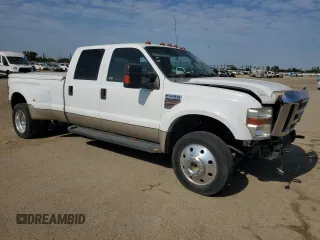 2008 Ford Super Duty F-450 DRW XL with VIN 1FTXW43R68EA05250, listed as a Copart auction lot 63145544 with 63,109 mi miles and Non Repairable. Bid and sale history available at carsss.com. Image 4.
