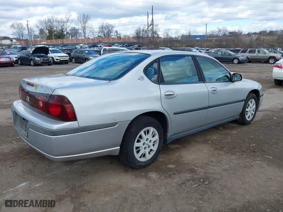 2002 Chevrolet Impala with VIN 2G1WF52E829371942, listed as a IAAI auction lot 41697536 with 139,828 mi miles. Bid and sale history available at carsss.com. Image 4.