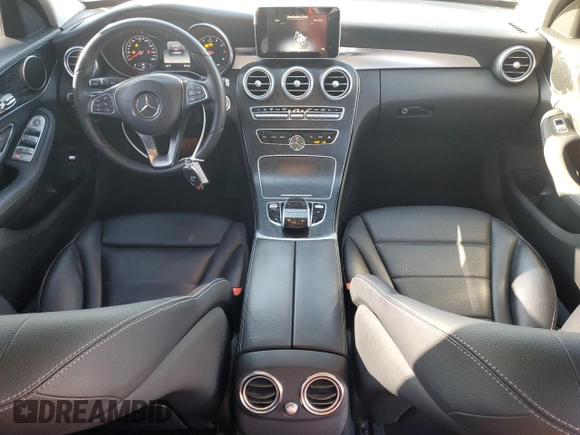 2016 Mercedes-Benz C 300 with VIN WDDWF4JBXGR160348, listed as a Copart auction lot 49208705 with 118,950 mi miles and Salvage Title. Bid and sale history available at carsss.com. Image 8.